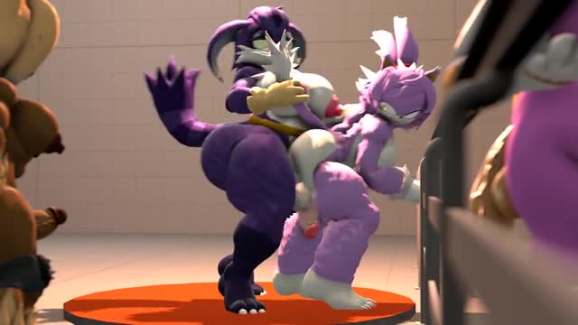 Fem Big Fuck Werewolf Blaze