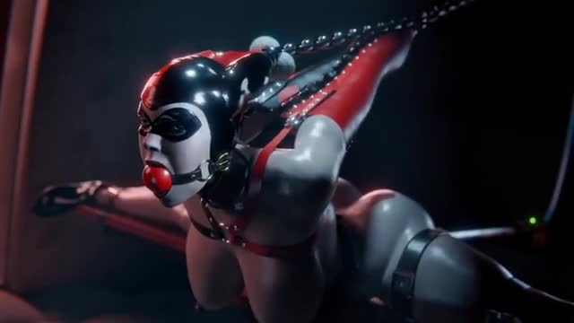 Harley Quinn in bondage