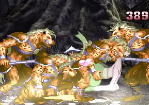 Huge nut Gnoll ambushed and impregnating whole tribe into Mienshao gunked up womb