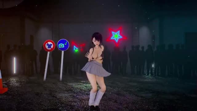 [JonathanMMD] Onisawa Public Gangbang with Kuromaru