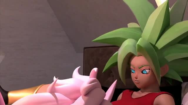 Kefla and Android 21 having a sexy time