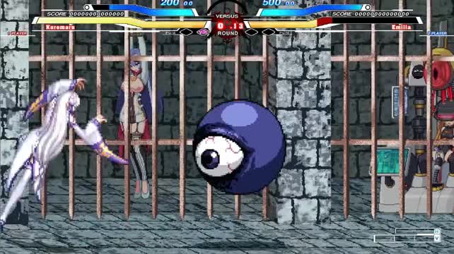 Kuromaru vs zero&Emilia (ゼロから始める異世界生活)