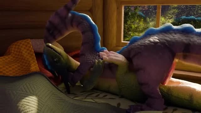 Lizard mating