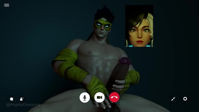 Luna Snow and Ironfist Private Video Call [Marvel Rivals] [No Sound]