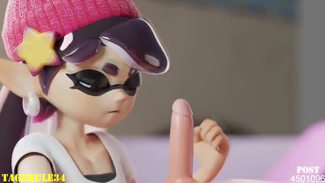MARIE And CALLIE Splatoon Hentai 3d Compilation #1