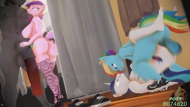 MLP Hetero hentai 3d compilation #4