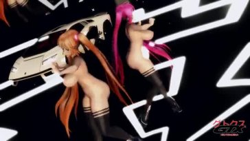 【MMD】Marine x2 Attempted Girl