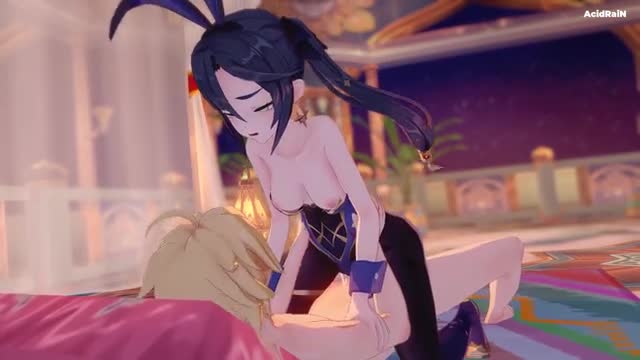 Mona x mob 莫娜 sex [sound/NTR] 原神