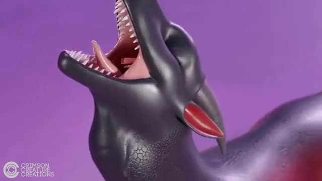 Oral vore by crimsoncreature
