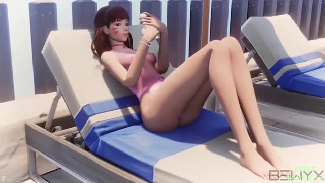 Overwatch Cow Girl & Reverse Cow Girl Position hentai 3d compilation #3