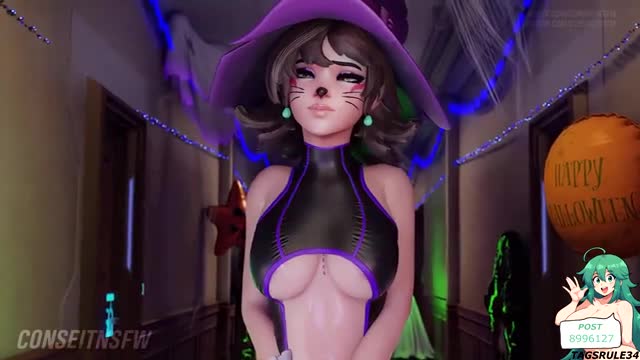 Overwatch Thighhighs hentai 3d compilation #4