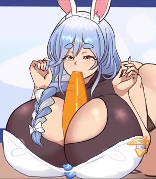 Pekomama Complied With the Chat’s Request and Tried To Eat a Carrot