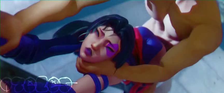 Psylocke Against the Wall [Ateles]