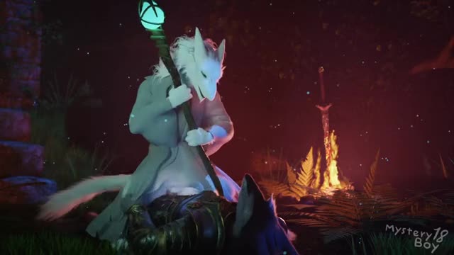 Sergal mage on top