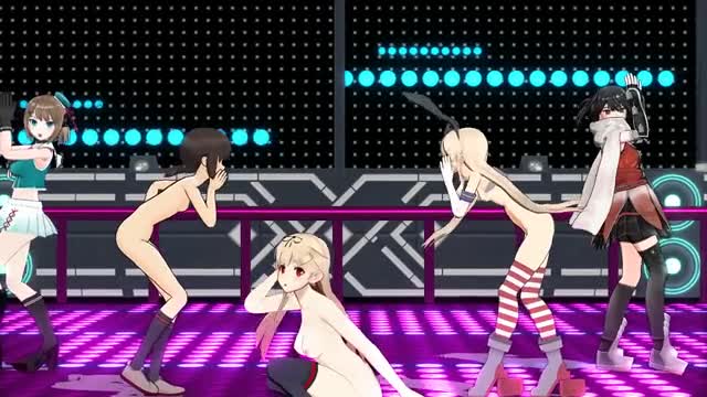 Shimakaze & Fleet Girls – Carry Me off [MMD R18]