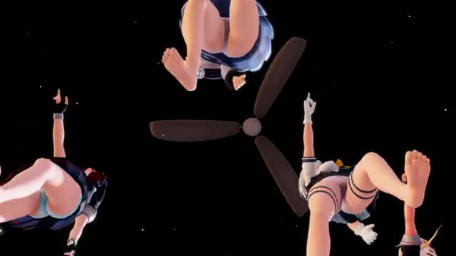 Shimakaze & Fleet Girls – Ikkitousen [MMD R15] Panman