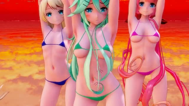 Shimakaze & Fleet Girls – Loco ITZY [MMD R15] Panman