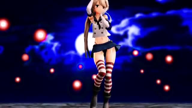 Shimakaze – Hi Fi Raver [MMD R15] Clear_Cloth