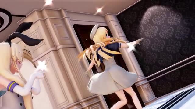 Shimakaze & Jervis – ROKI [MMD R15] Panman