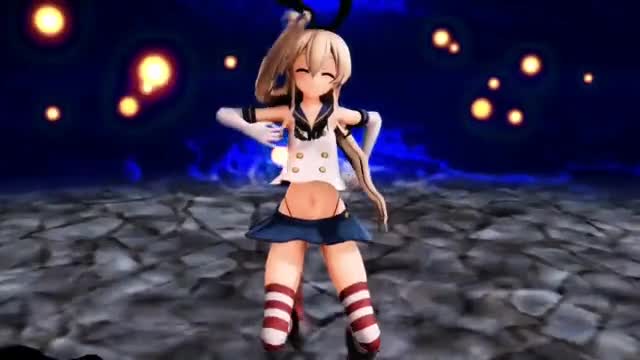 Shimakaze – Luvoratorrrrry! [MMD R15] Clear_Cloth