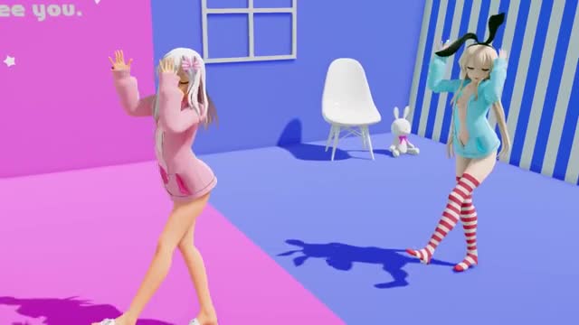 Shimakaze & Ro500 – Chocolate Cream [MMD R15] Moeyasui Koneko