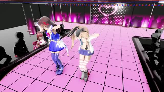 Shimakaze & Sora – Luvoratorrrrry [MMD R15] RubyMMD
