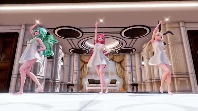 Shimakaze, Yamakaze & Kawakaze – Hurly Burly [MMD R15] Panman