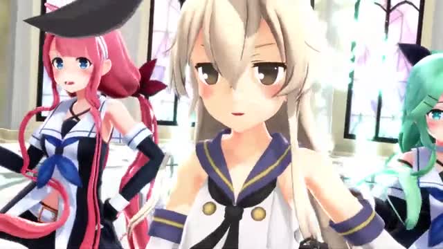Shimakaze, Yamakaze & Kawakaze – MISTER [MMD R15] Panman