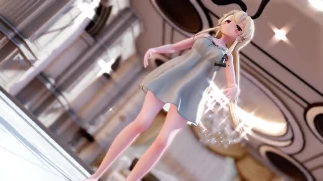 Shimakaze – Yokubari [MMD R15] Panman