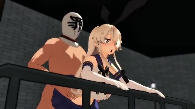 Shimakaze unsuspecting on the street [R18] Velsper