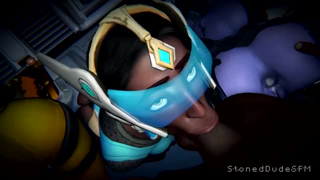 Symmetra Blowjob [Blacked][StonedDudeSFM]