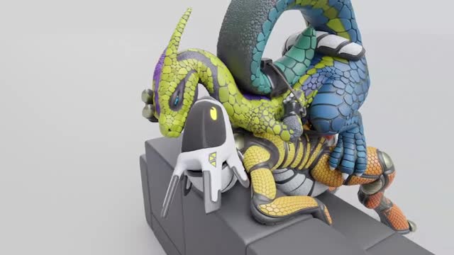 Synth and reptile fuck