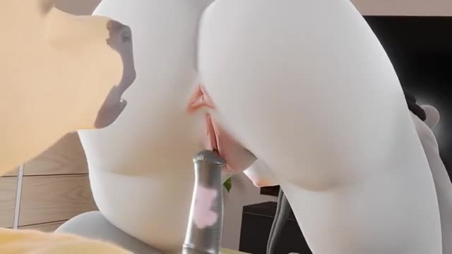 Tiny stuck in cock