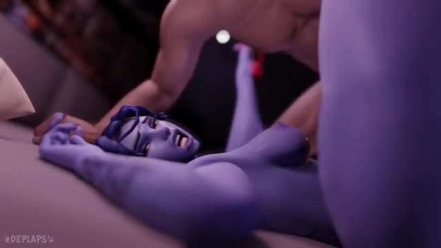 Widowmaker Mating Pressed [White][DePlaps][4K]