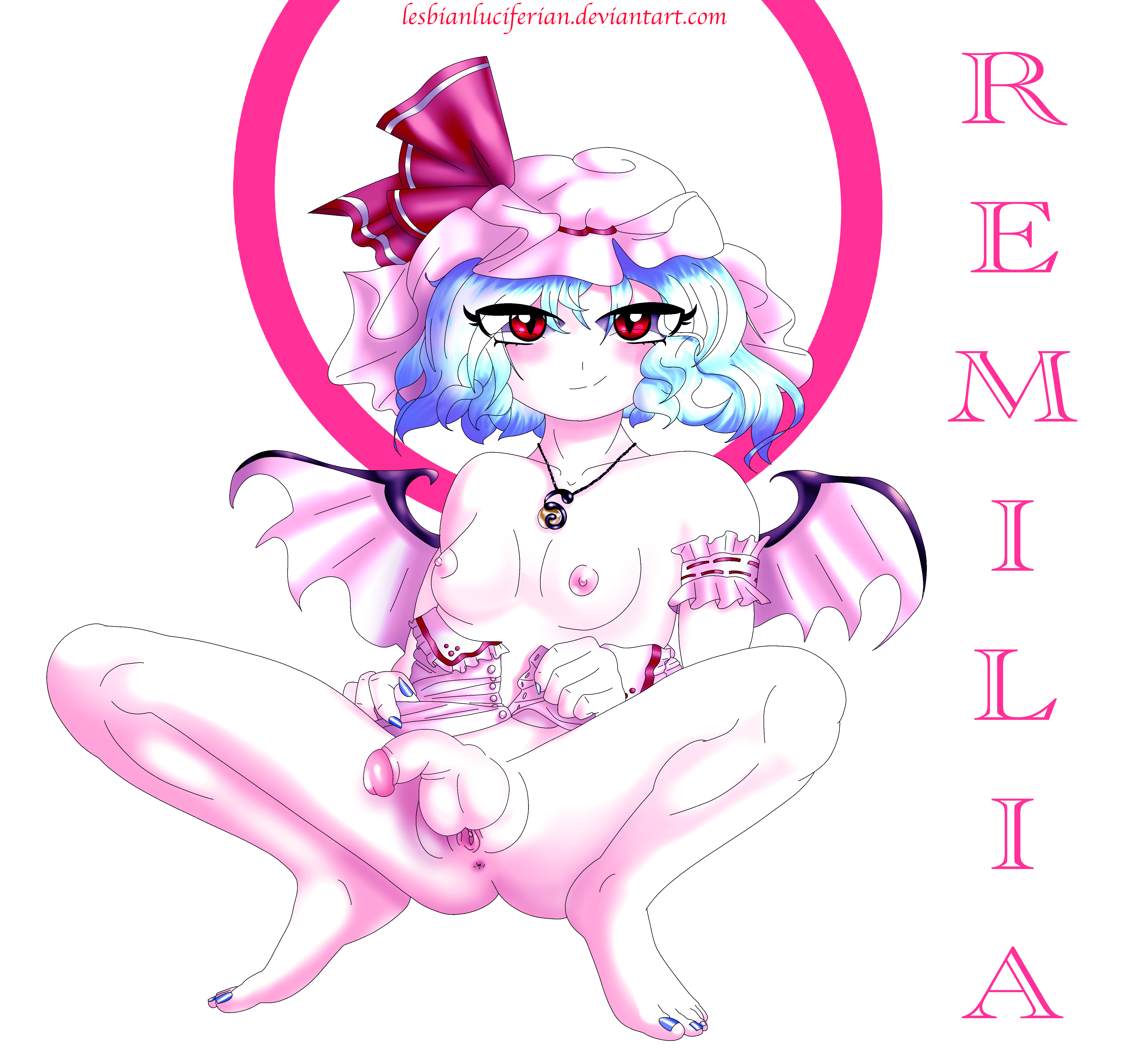 Futanari remilia is truly wonderful
