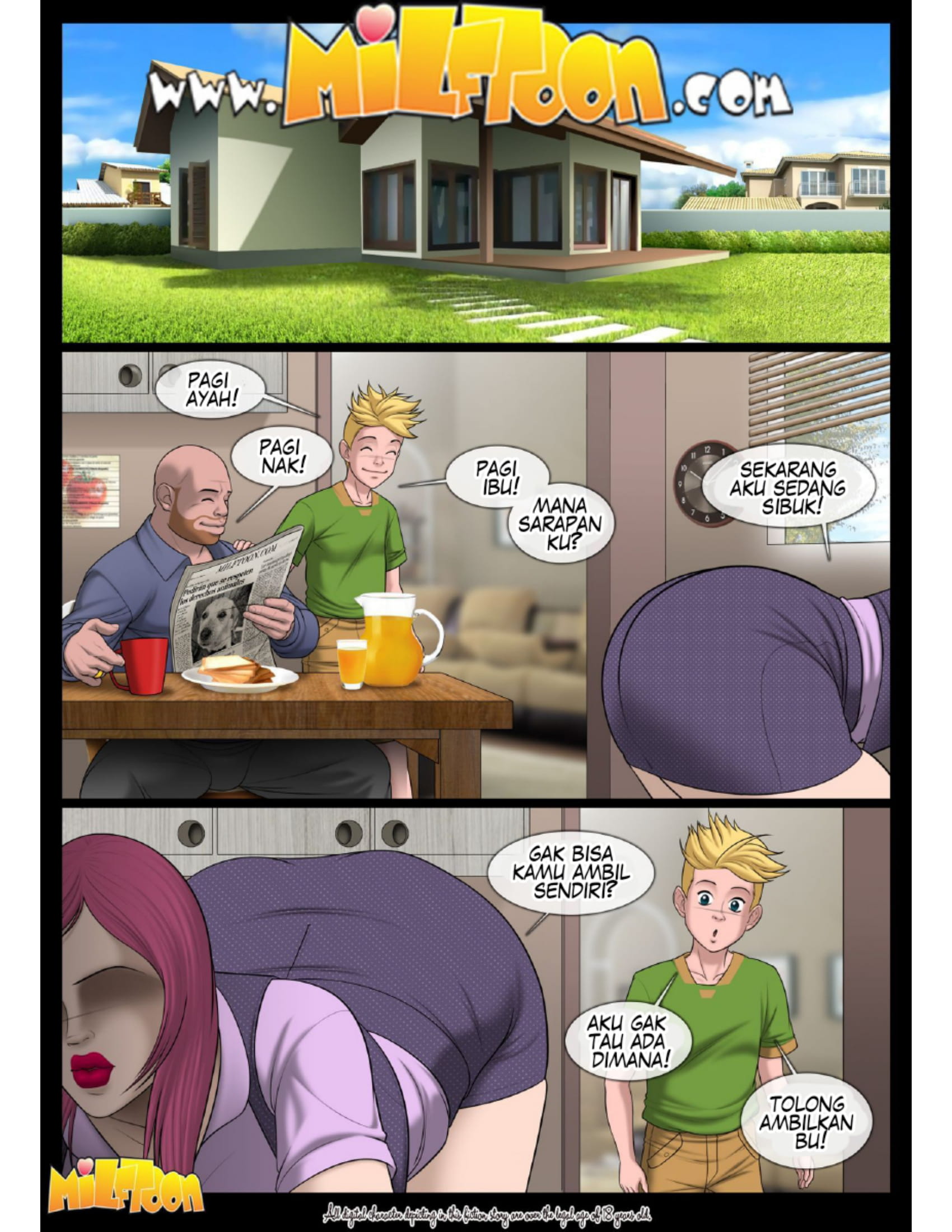 Komik hentai ibu tidur