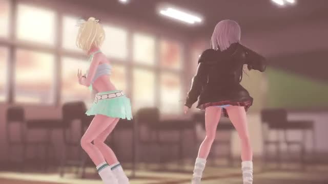 [4kmmd]Iroha Chloe Tenso Distress Blue-White ver