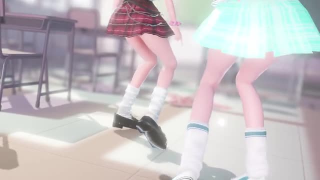 [4kmmd]Tower of Flower Iroha Chloe normal black-dot ver