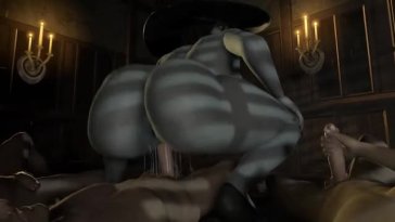Alcina Dimitrescu young fuck comp