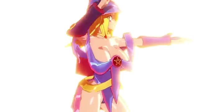(Censored) [MMD] Dark Magician Girl Rosario + Vampire dance