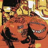 /Comic Style/ [ChitterCG] Big Ass Robot twerking for camera