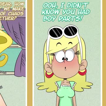 Commission Eris X Leni Loud House Billy And Mandy Futa Comic Dub