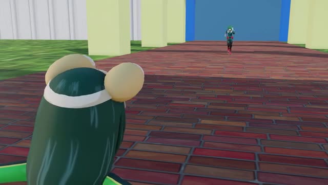 [Deku and Tsuyu] Training that leads to sex