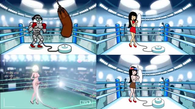 Fever X (minus8) Girl (rhythm Heaven Fever) Comparison 2d