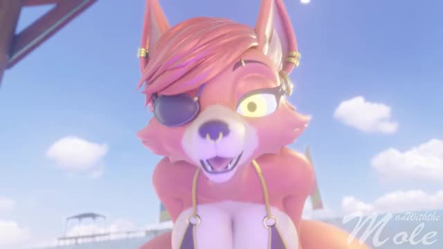 Foxy beach cowgirl