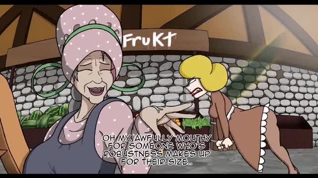 Futa granny fucks fairy