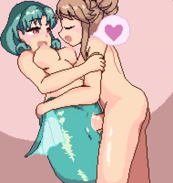 Futa on Mermaid [Gomadare]