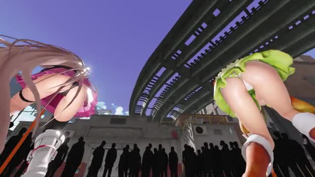 Gumi & IA Forced To Strip In Public – Love Me If You Can