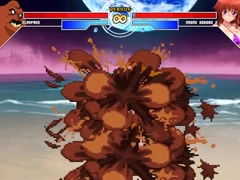 HENTAI MUGEN ClayFace VS Naomi Kokoro