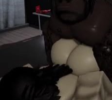Horny white Roblox Snowbunny gets dommed by BBC